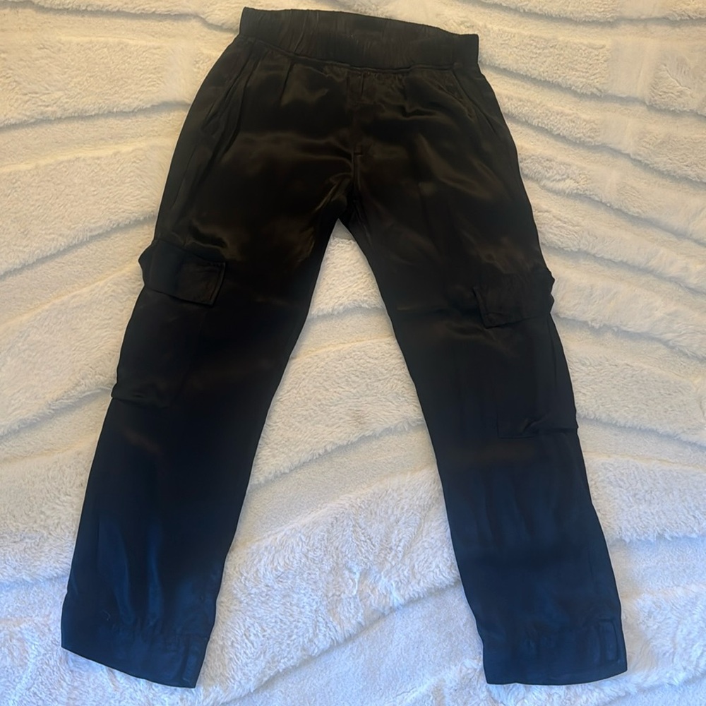 NWT never worn LA made silky black pants